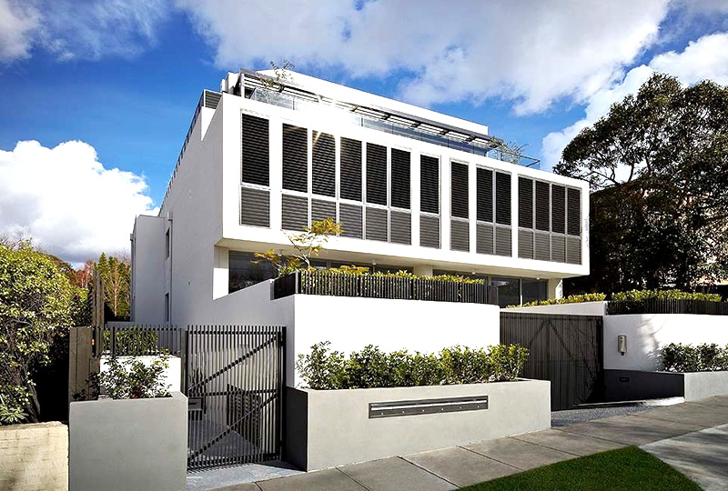 Interior examples of modern, multi-unit apartments